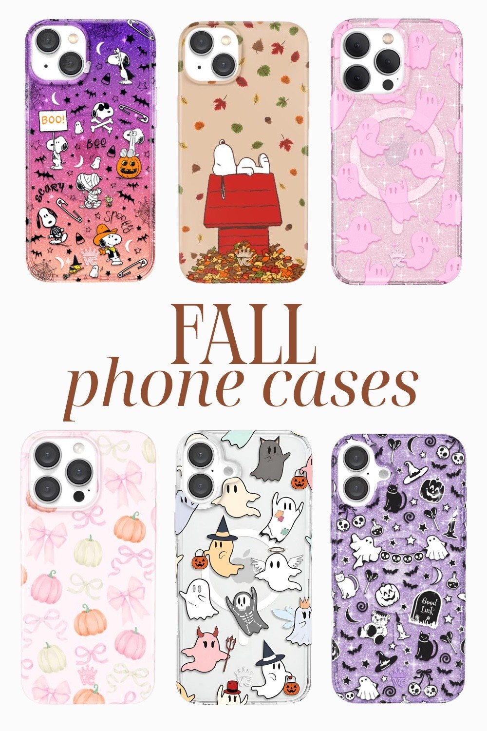 Fall aesthetic phone cases, peanuts snoopy accessories, autumn phone case, ghosties, pumpkin phone case, pink phone case

#LTKSeasonal #LTKHome