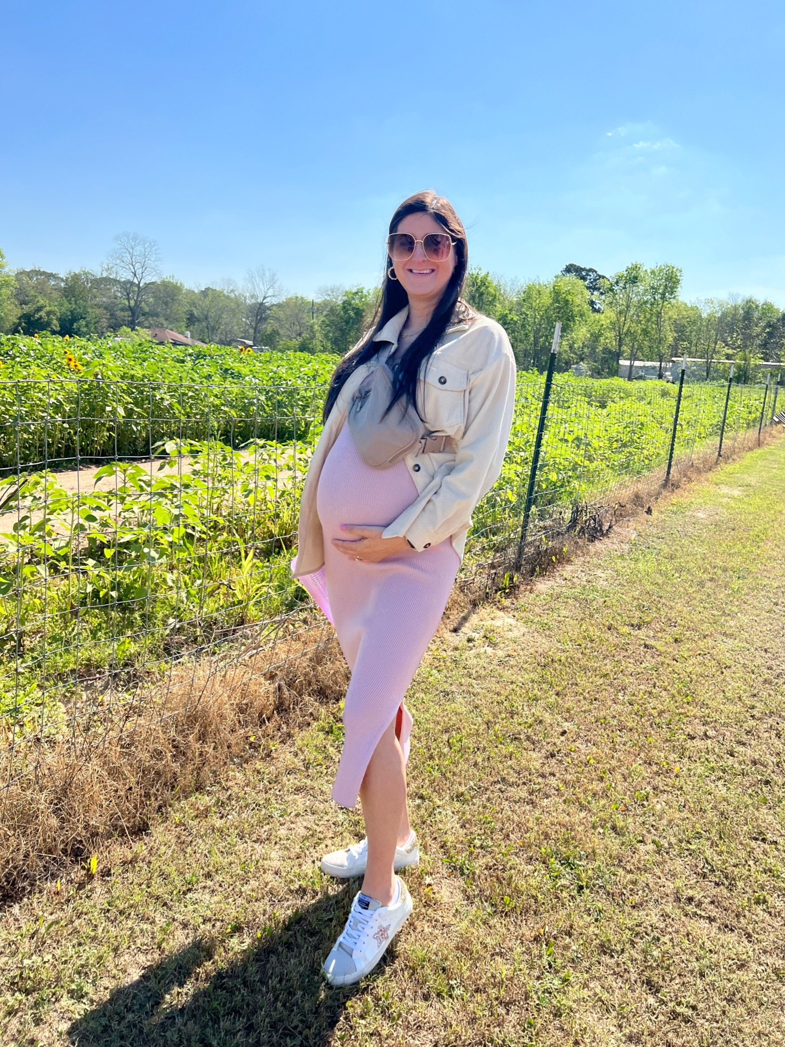 Bump friendly dress. Maternity. 

#LTKbump #LTKSeasonal #LTKFind