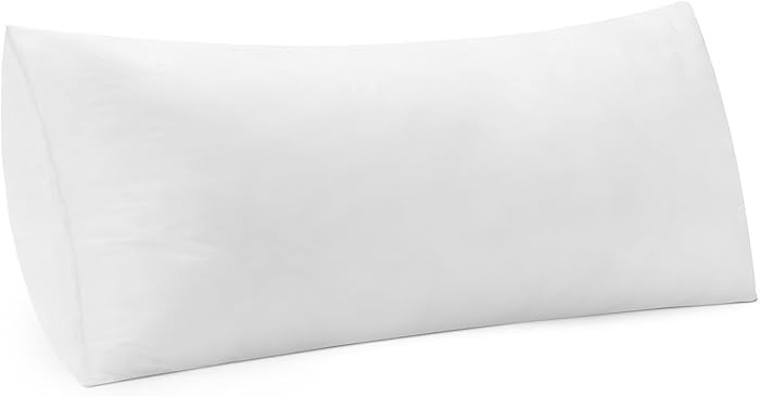 MIULEE 14x36 Inch Pillow Insert, Throw Pillow for Bed Sofa Couch Rectangle Decorative Lumbar Virg... | Amazon (US)