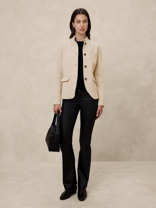 Knit Pique Blazer | Banana Republic Factory