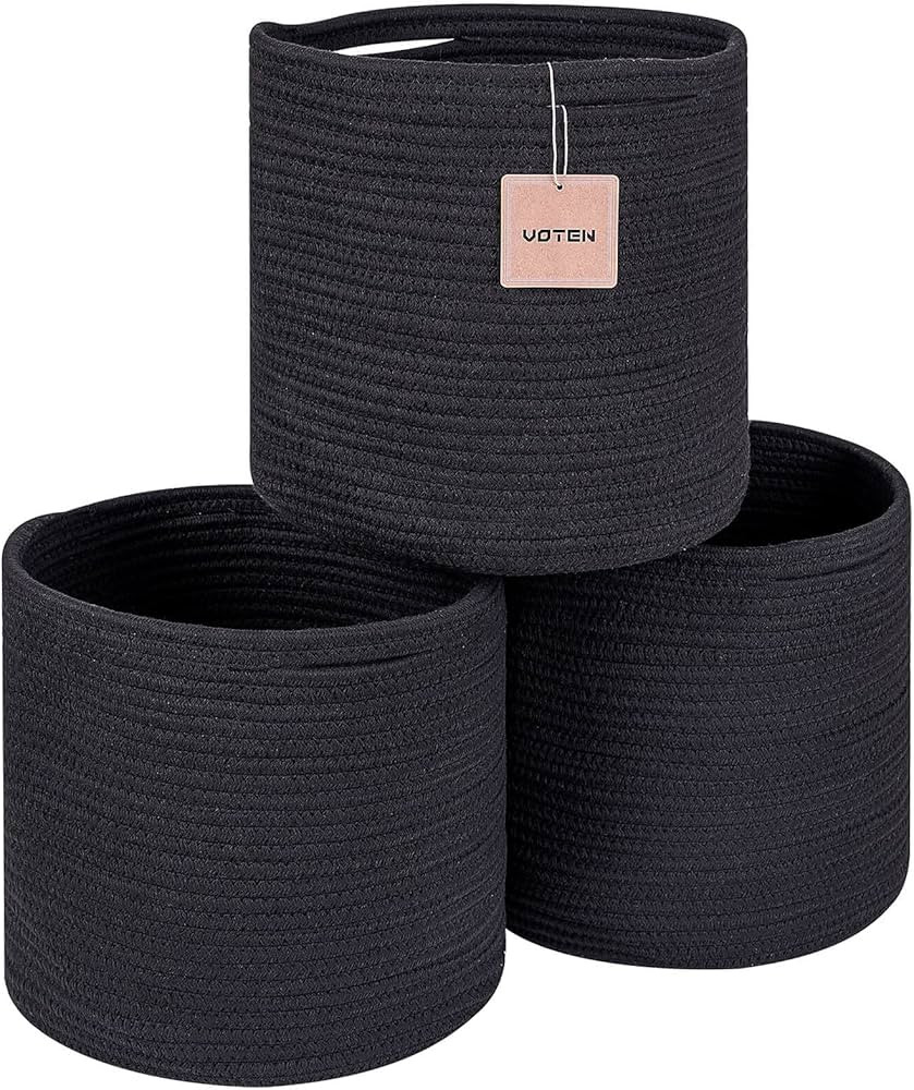 voten Storage Cubes Baskets Bins Organizer 11x11x11'' Fit 12x12''Cube Storage Organizer Bookcases... | Amazon (US)