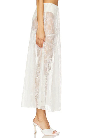 Veera Skirt in Cloud Dancer | Revolve Clothing (Global)