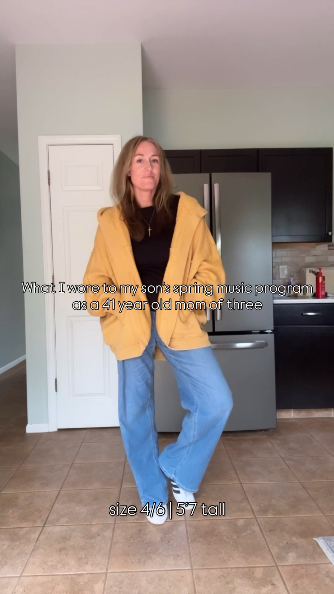 5/5/26 ✨ Cardi is a medium. Jeans are a 4 long.

Everyday outfits. Easy outfits. Easy outfit ideas. Neutral basics. Spring outfits. Spring outfit idea. Casual outfits. Basic mom outfit. Casual outfit idea. Casual outfit. Everyday outfit. Mom outfit. Street style. Casual mom outfit. Amazon fashion. Sports mom outfits. Sports mom outfit idea.

#LTKootd #LTKgrwm #LTKmomlife
