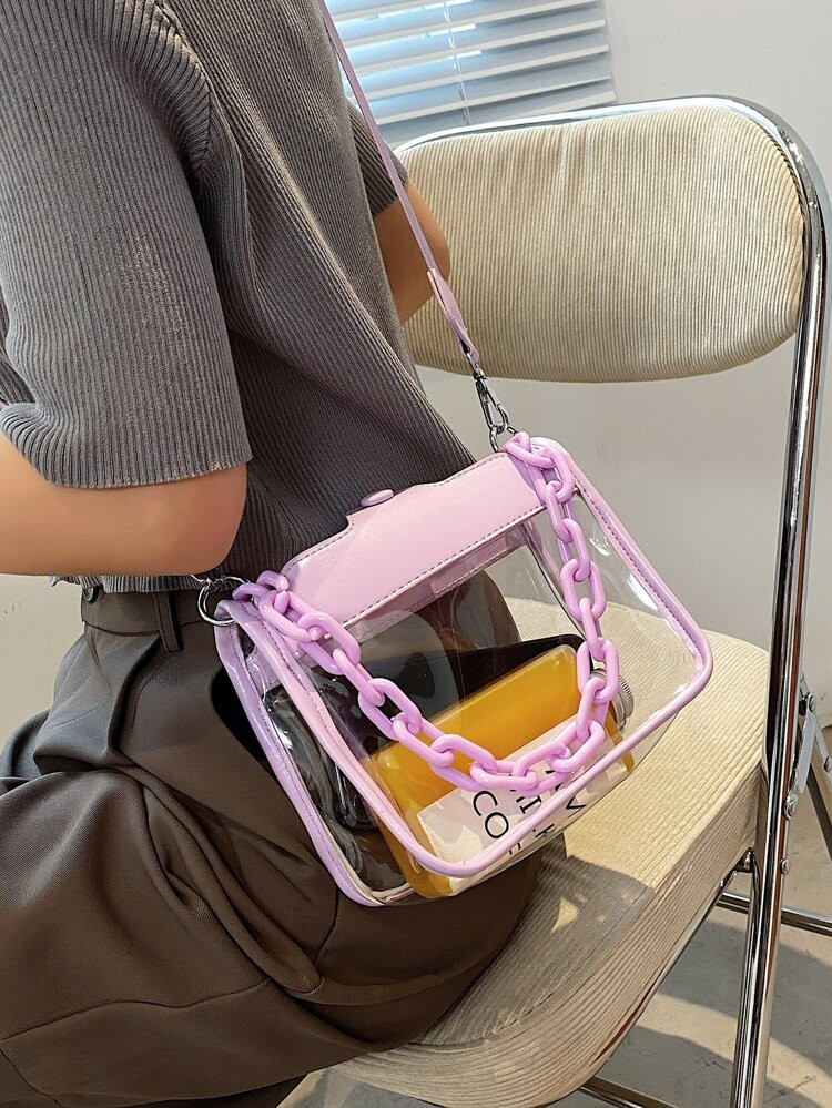 Clear Satchel Bag | SHEIN
