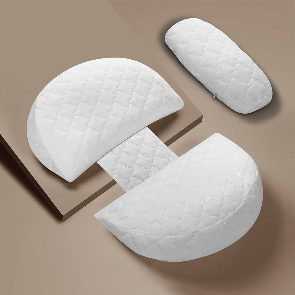 Pregnancy Pillows, Maternity Pillow,Pregnancy Pillows for Sleeping with Removable Cover,Pregnancy... | Amazon (US)