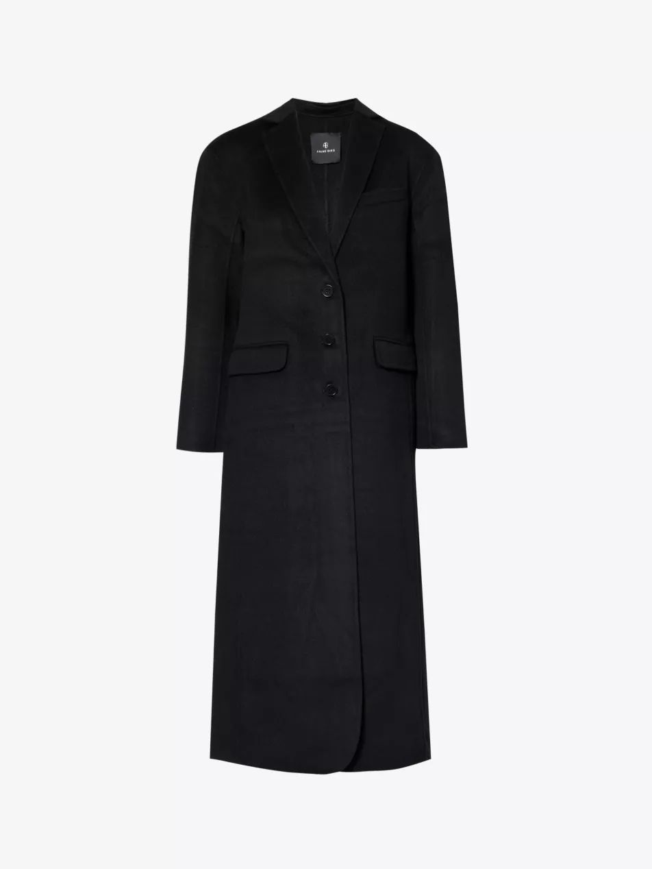 Quinn single-breasted wool and cashmere-blend coat | Selfridges