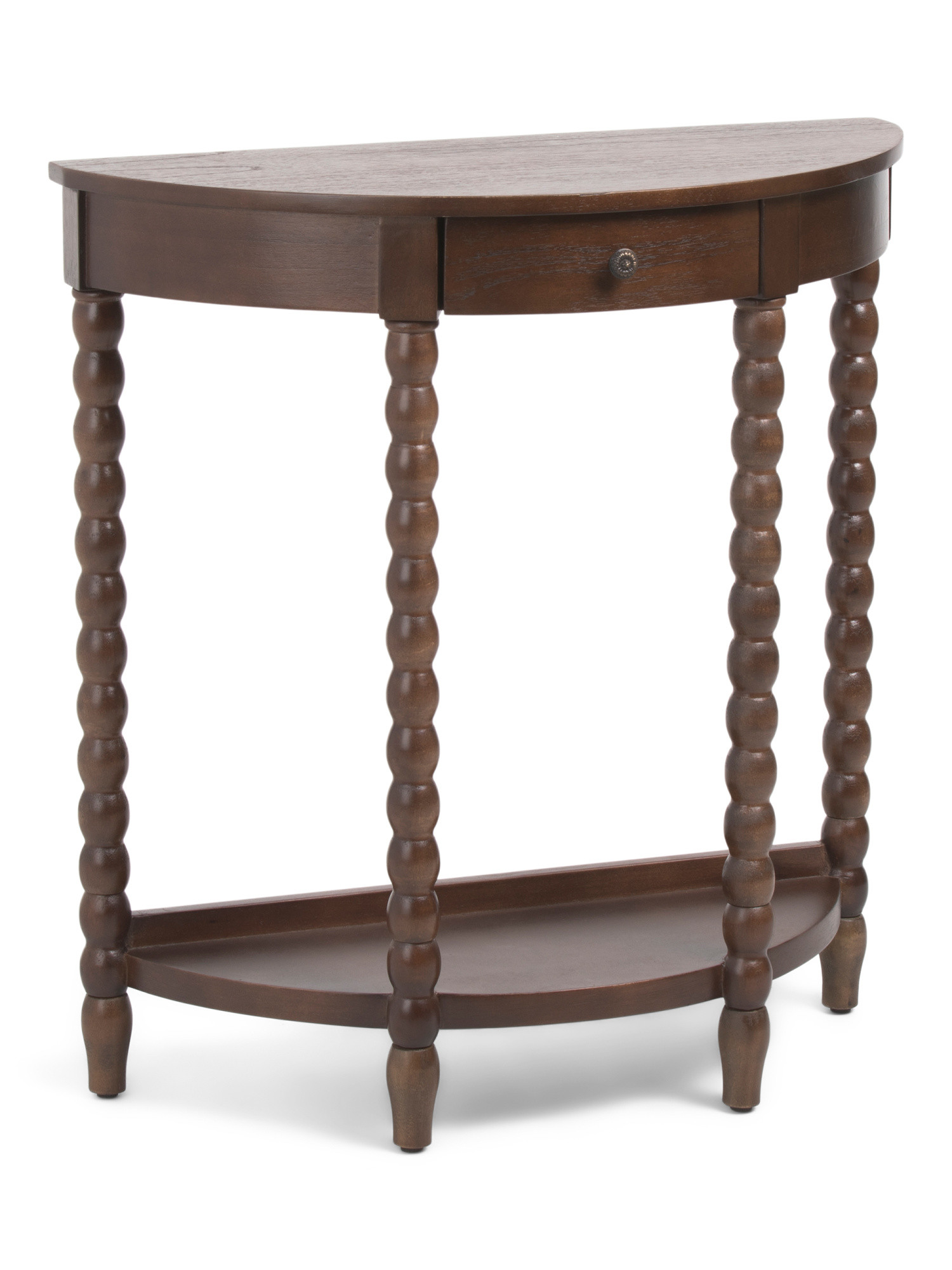 32x34 Half Moon 1 Drawer Console Table | Furniture & Lighting | Marshalls | Marshalls