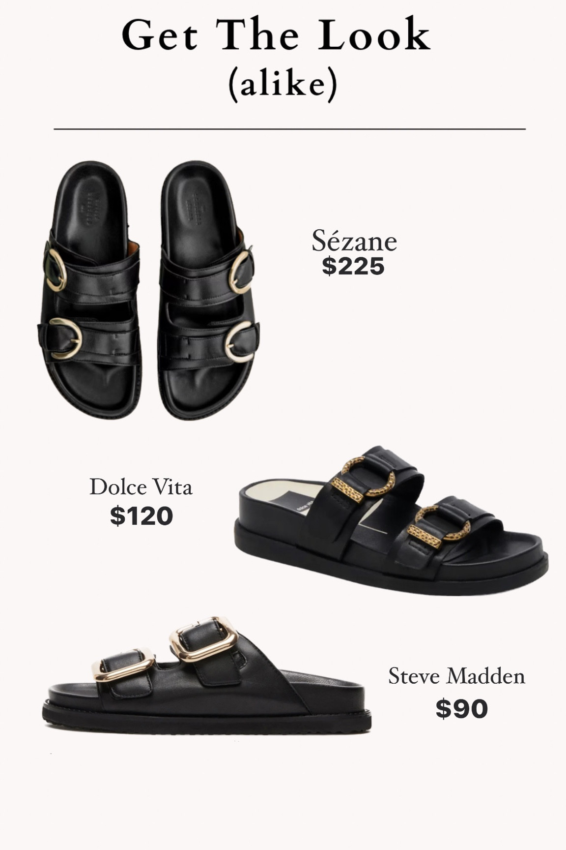 Affordable look-alikes at every price point 🤍 | platform sandals, platform shoes, spring sandals, spring shoes, black shoes, leather shoes, leather mules

#LTKSeasonal #LTKfindsunder100 #LTKshoecrush