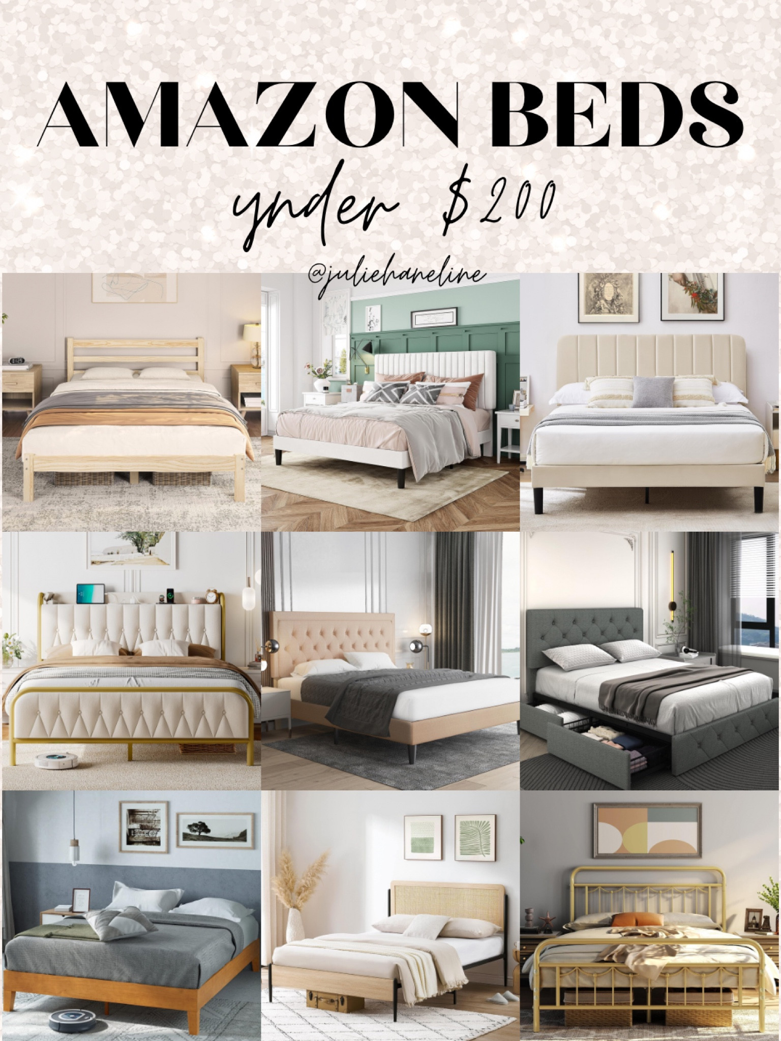 So many affordable beds on Amazon! Mine was so easy to put together too! Also a lot of these have coupons that put them under $200 !!!!!!

Affordable beds  /  Amazon finds / Amazon beds / bed / bedroom / boho / boho bedroom / boho room / cute beds / boho beds / bed set up 

#LTKhome
