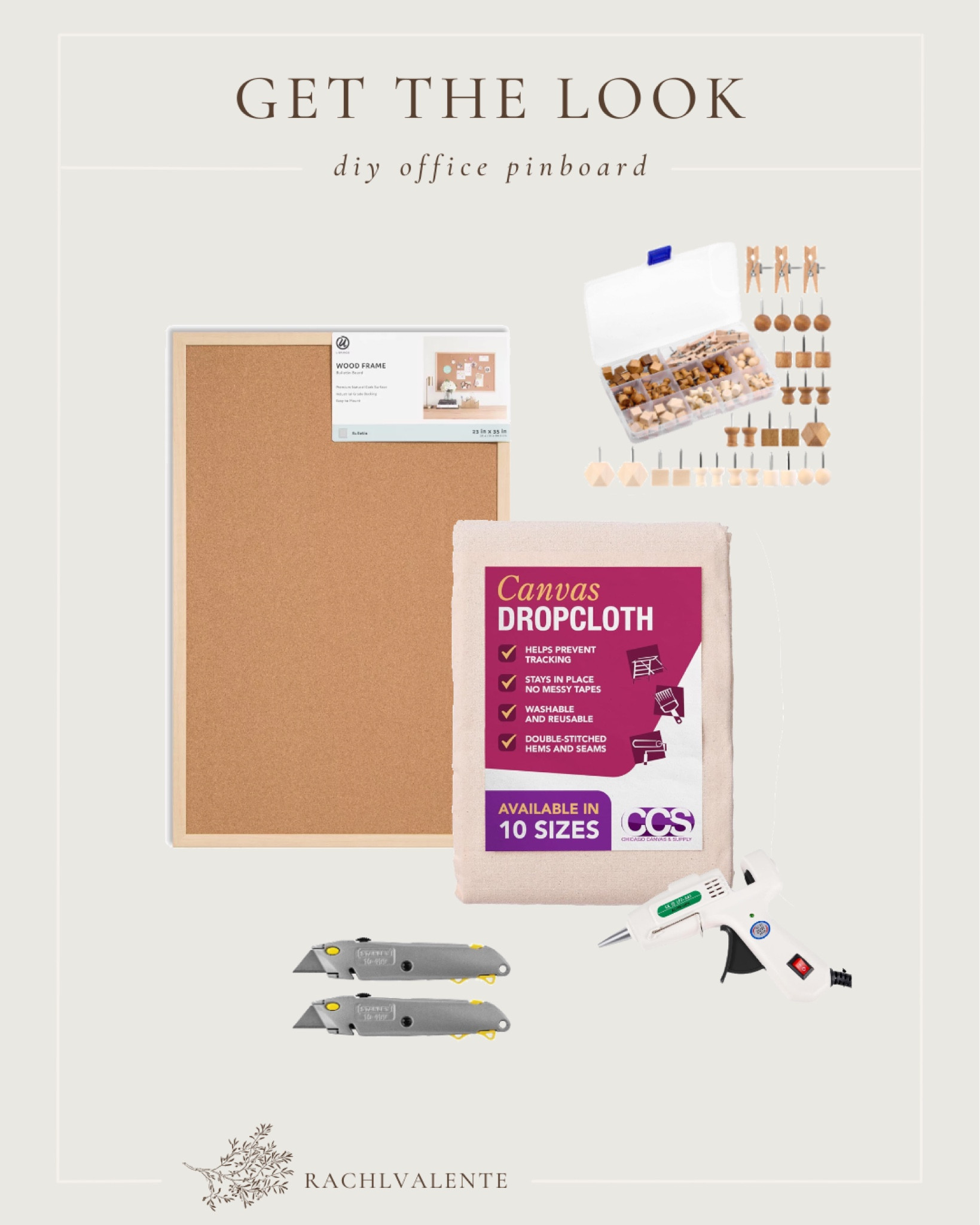 get the look for my diy office pinboard— designer look on a budget! 

#office #budgetfriendly #diy #pinboard

#LTKfindsunder100 #LTKstyletip #LTKhome