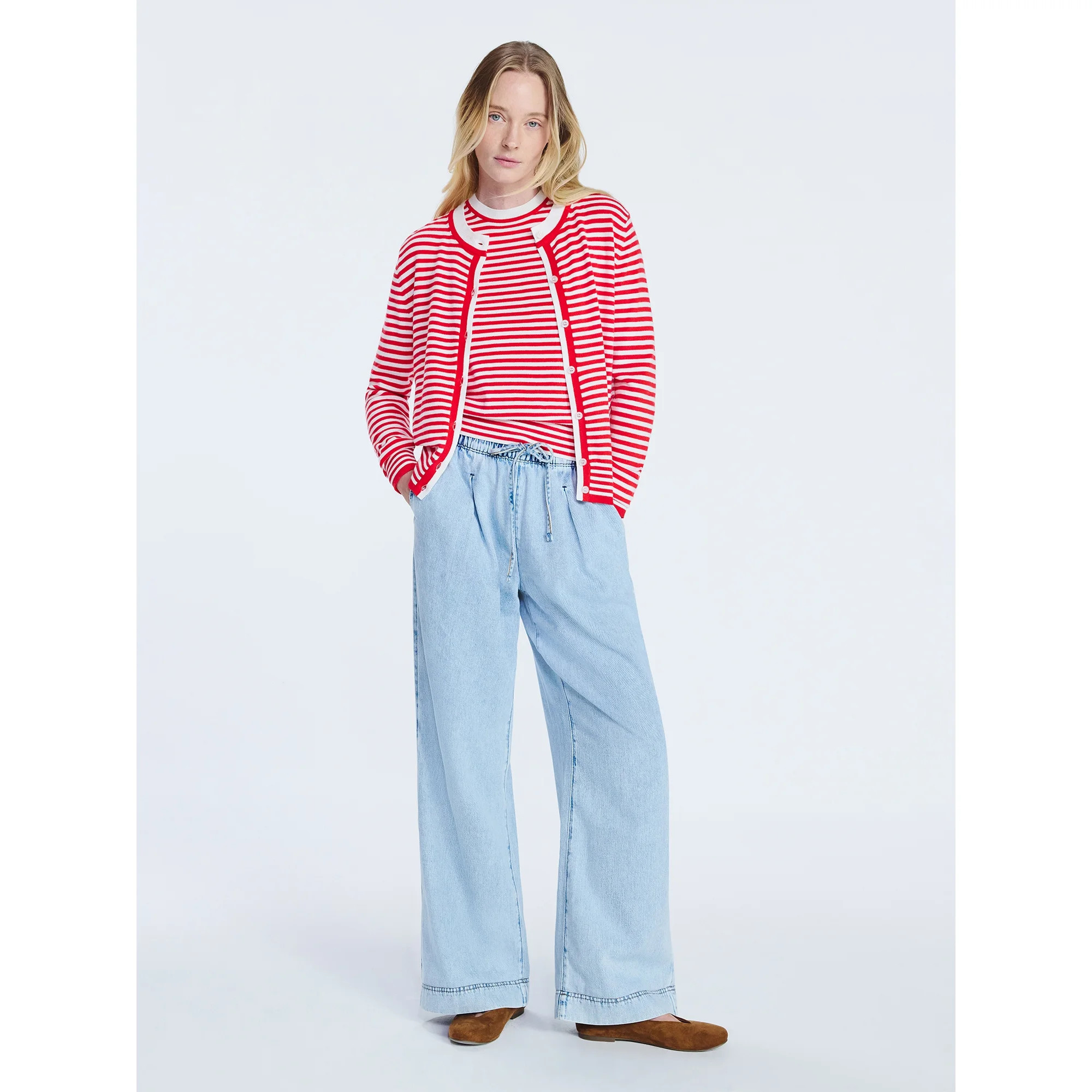 Free Assembly Women's Cozy Yarn Sleeveless Sweater Shell, Sizes XS-XXL | Walmart (US)