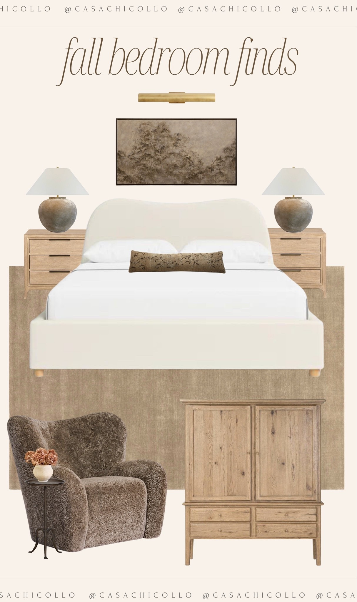 Fall bedroom finds I can’t stop thinking about 🤎🍂 Cozy textures, warm wood tones, soft neutrals + those little vintage-inspired details that make a bedroom feel so collected and inviting. Linking all of my favorite finds on LTK!

#LTKHome #LTKFinds #FallHome #BedroomDecor #CozyHome

#LTKSeasonal #LTKHome