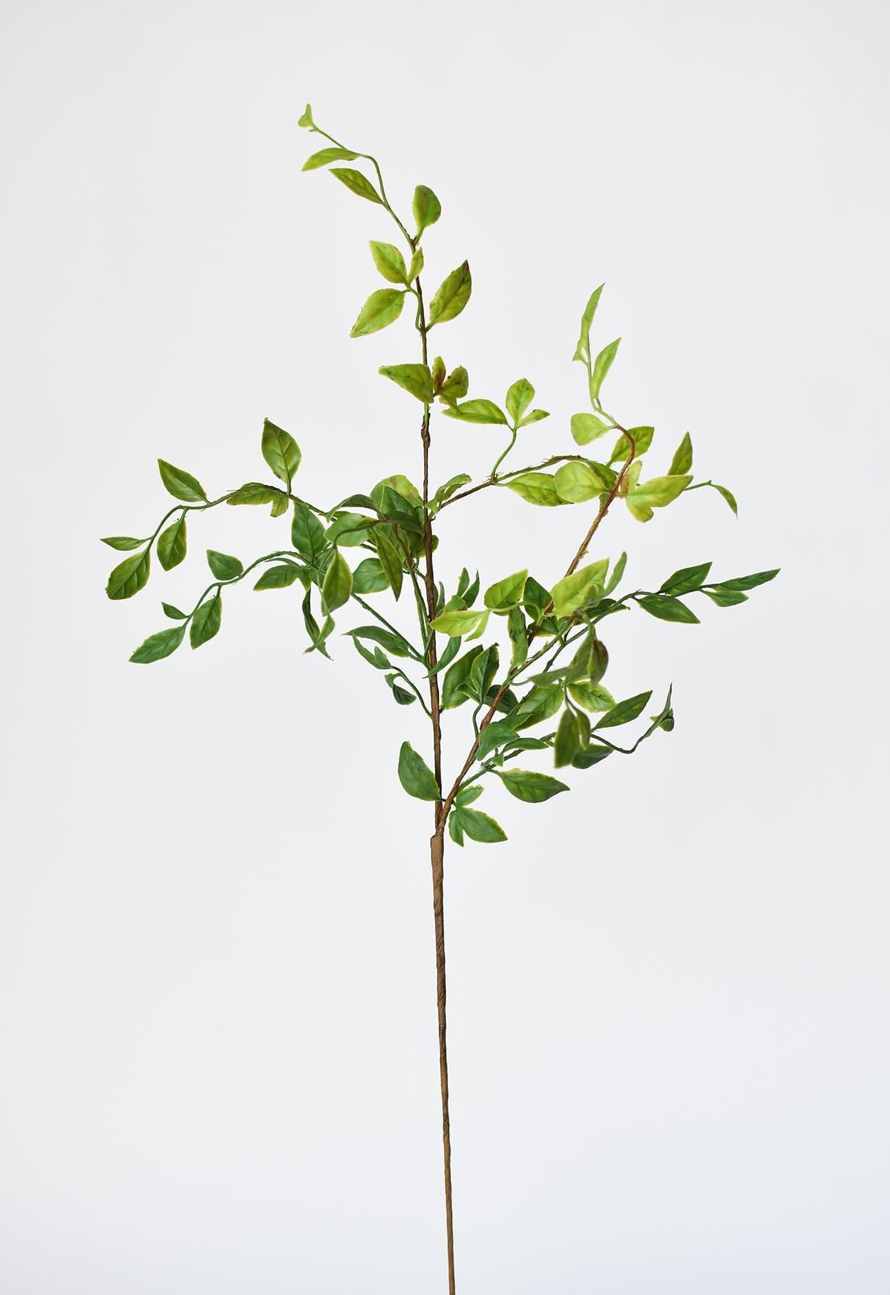 32" Faux Nandina Leaf Stem | HouseFloral