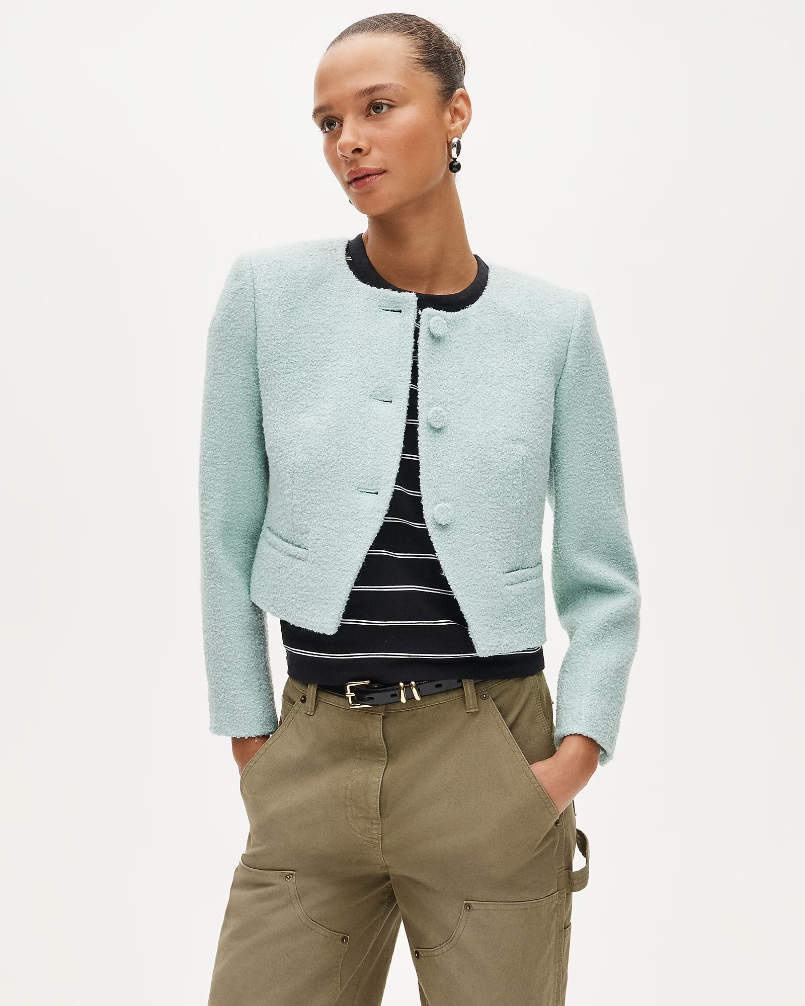 Lady jacket, work jacket, cool girl style, over 40 style 

#LTKMothersDay #LTKWorkwear #LTKOver40