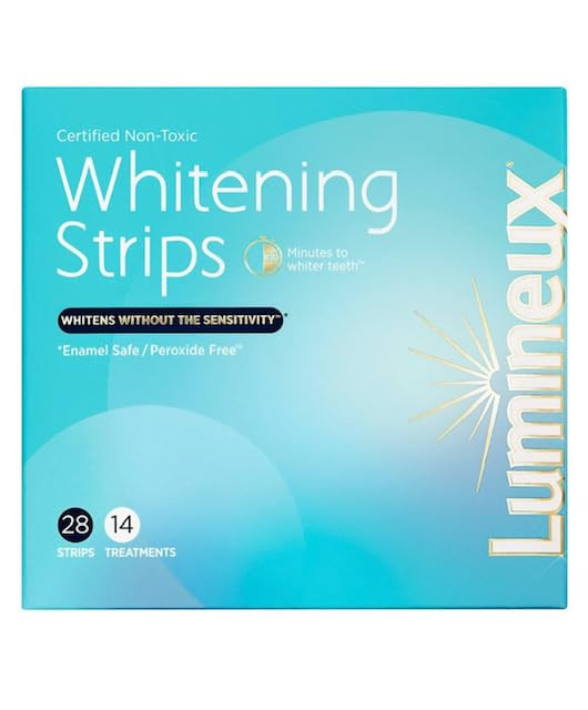 Lumineux Teeth Whitening Strips, 14 Pieces, Sensitivity Free, Non Toxic, 5.9 Ounces (Pack of 1) | Walmart (US)