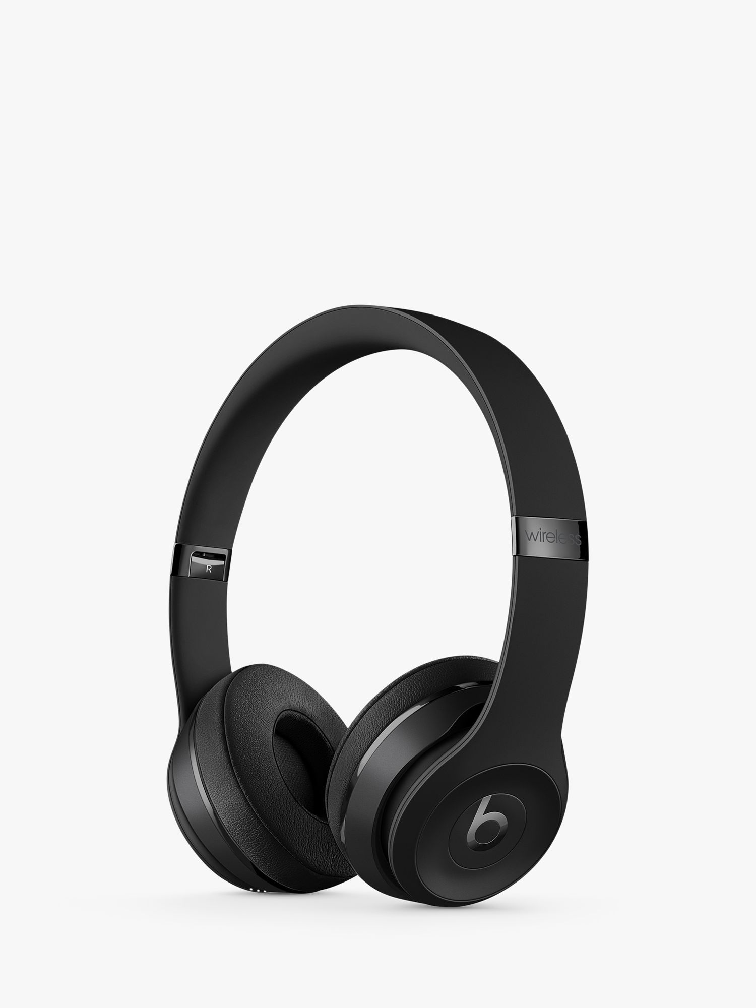 Beats Solo³ Wireless Bluetooth On-Ear Headphones with Mic/Remote, Black | John Lewis (UK)