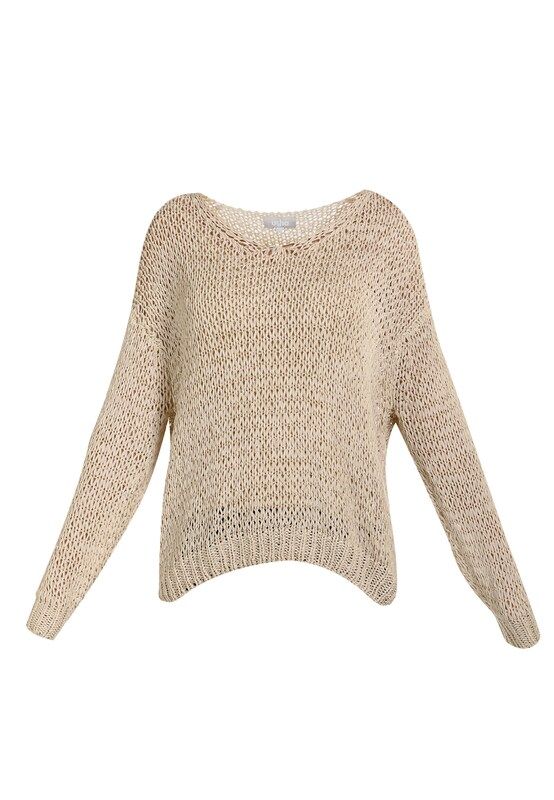 Usha Pullover in beige | ABOUT YOU (DE)