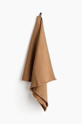H & M - Waffled Bath Towel - Dark Beige | H&M (US + CA)