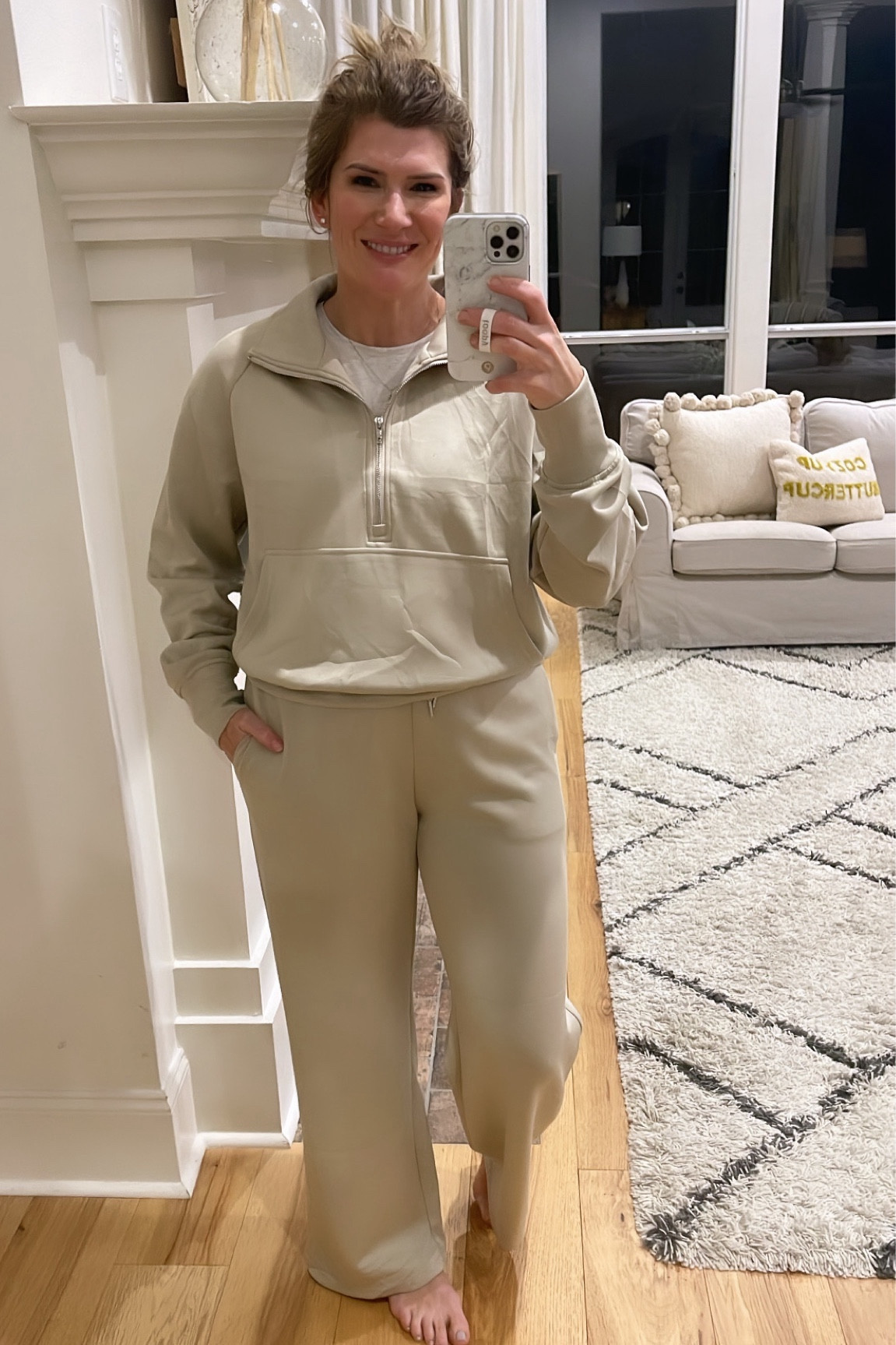 This is the perfect Amazon travel set. I’m in a medium. The fit is perfect. Fabric is soft and luxurious. So much cheaper than spanx! 🤍🤍🤍

#LTKmidsize #LTKstyletip #LTKover40