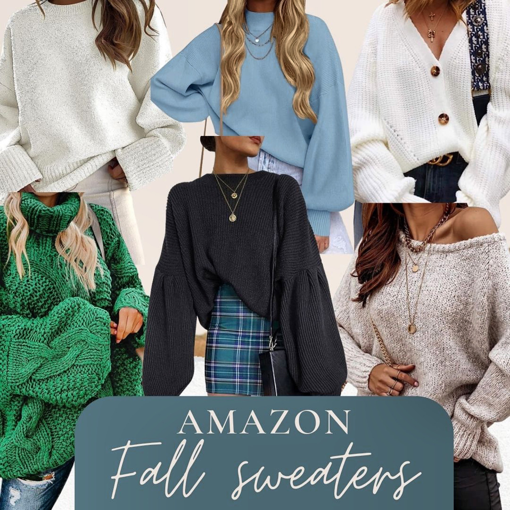 Cozy, chunky & knitted Amazon fall sweaters 🍂 soft, neutral colors for work and weekends. 

#fallsweaters #amazonfashion #teacheroutfit 

Work sweaters, teacher outfits, Amazon finds

#LTKSeasonal #LTKunder50 #LTKFind