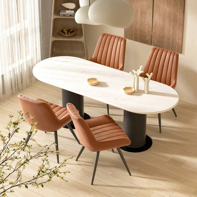 Nalupatio Modern Dining Chairs Set Of 4,Comfy Dining Room Chairs With Thick Cushions, Upholstered... | SHEIN