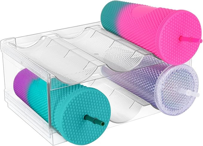 Water Bottle Organizer, Storage Holder for Kitchen Organization,Fridge, Pantry,Cabinet,Countertop... | Amazon (US)