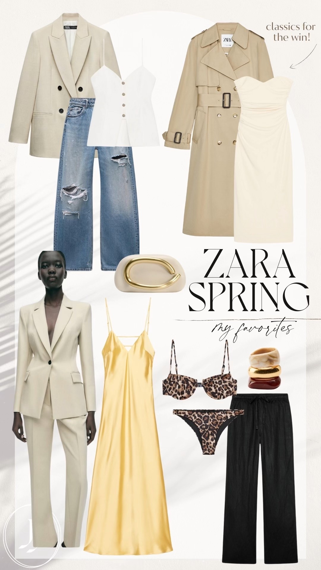 Zara favorites
Spring style 

#LTKWatchNow #LTKSeasonal #LTKSpringSale