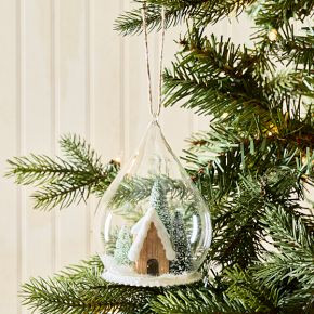 Glass Cloche Ornament | West Elm (US)