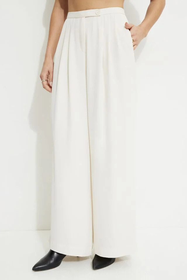 Fluid Wide Leg Pants | Dynamite Clothing