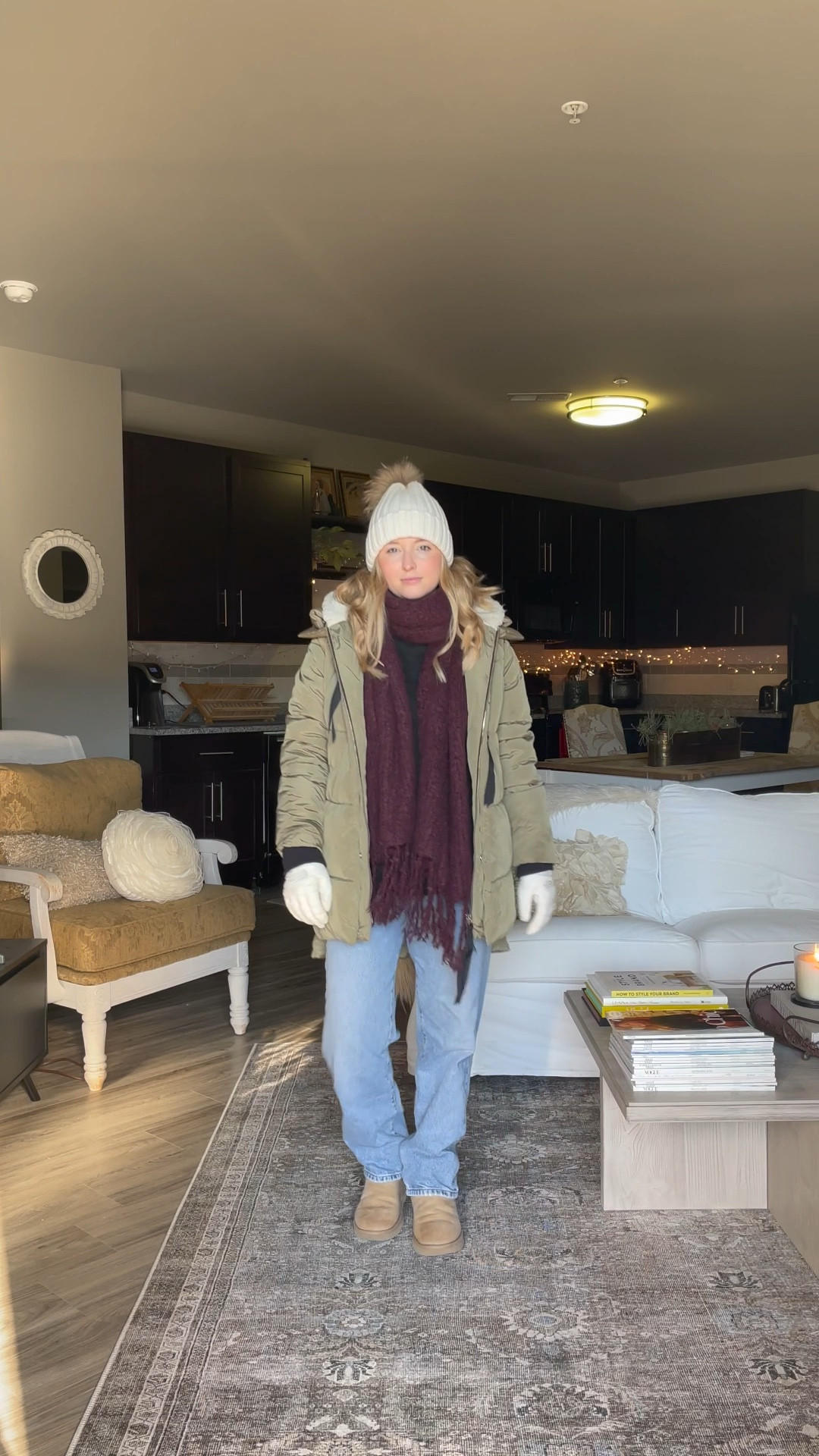 Get dressed with my in a cozy and casual winter outfit to sit around the fire🔥 

#LTKSeasonal #LTKunder50 #LTKunder100