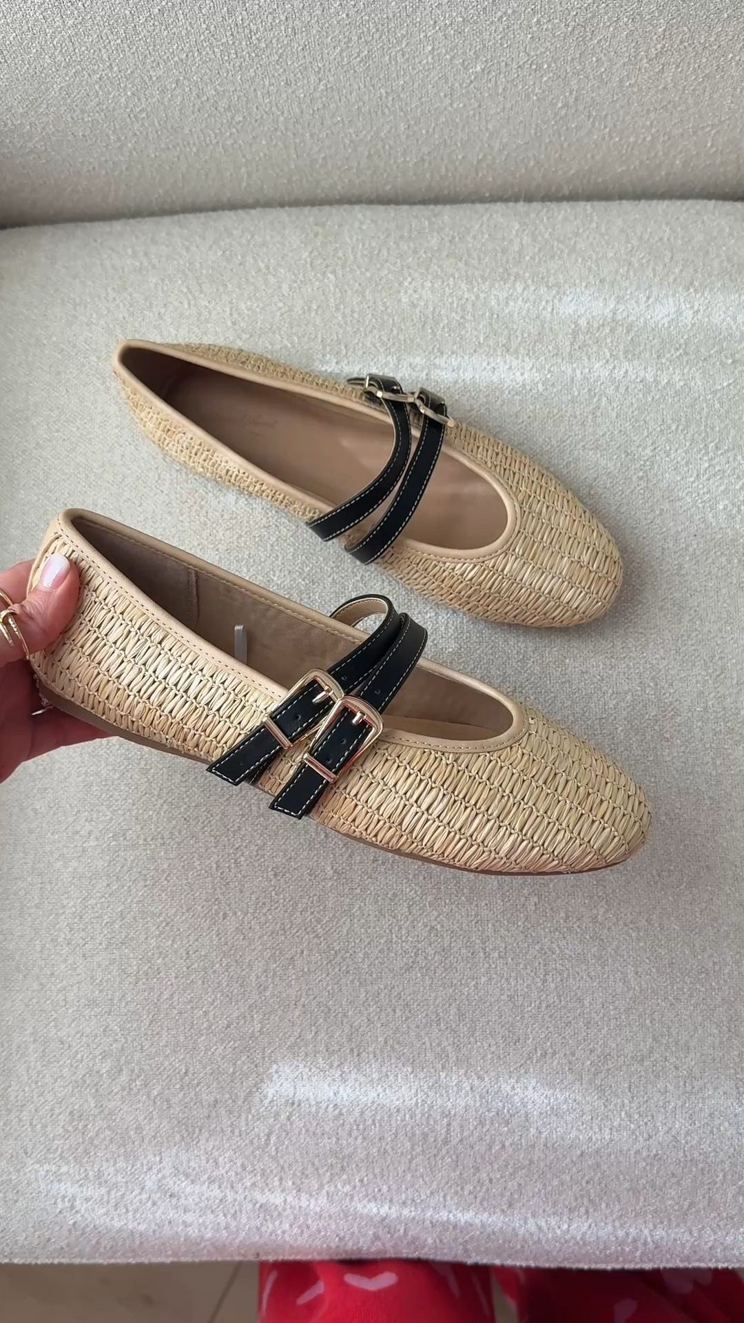 New spring shoes from Target. Woven ballet flats. Rattan ballet flats are TTS. Spring outfits. Business casual. Workwear outfits. 

#LTKWorkwear #LTKootd #LTKTravel