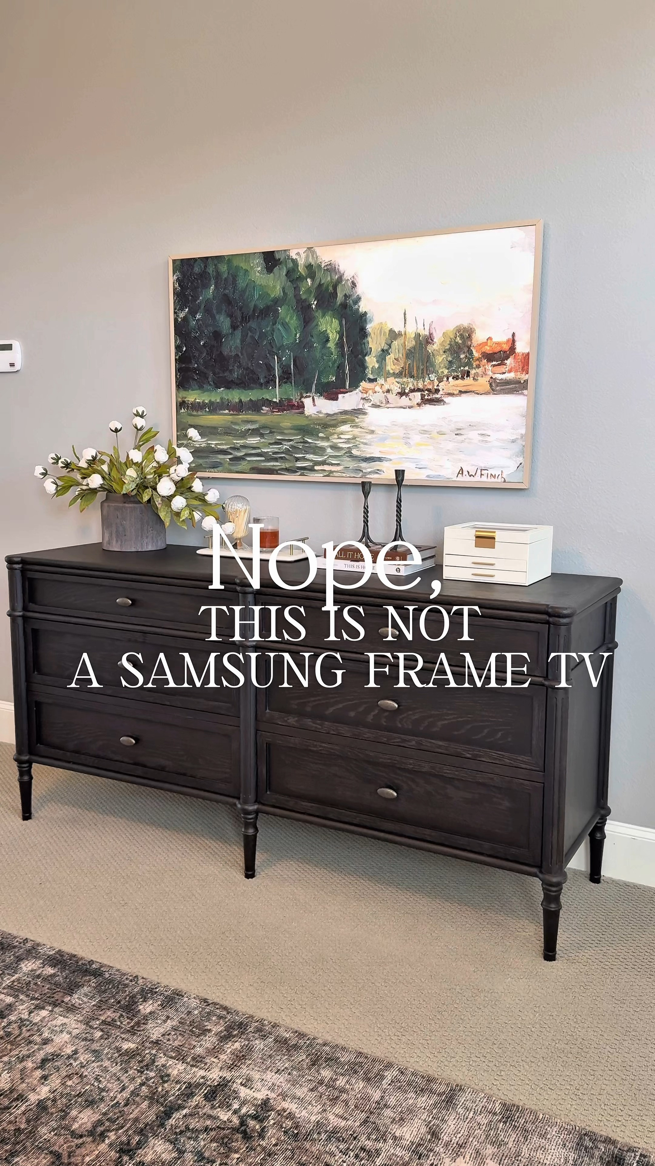 My favorite thing about this frame TV, is that it looks exactly like the Samsung version - yet a fraction of the price! 😱🙌🏼

frame tv, Samsung frame, modern home, hallway decor, console decor, entryway, neutral home

#LTKHome #LTKdayinmylife #LTKselfcare
