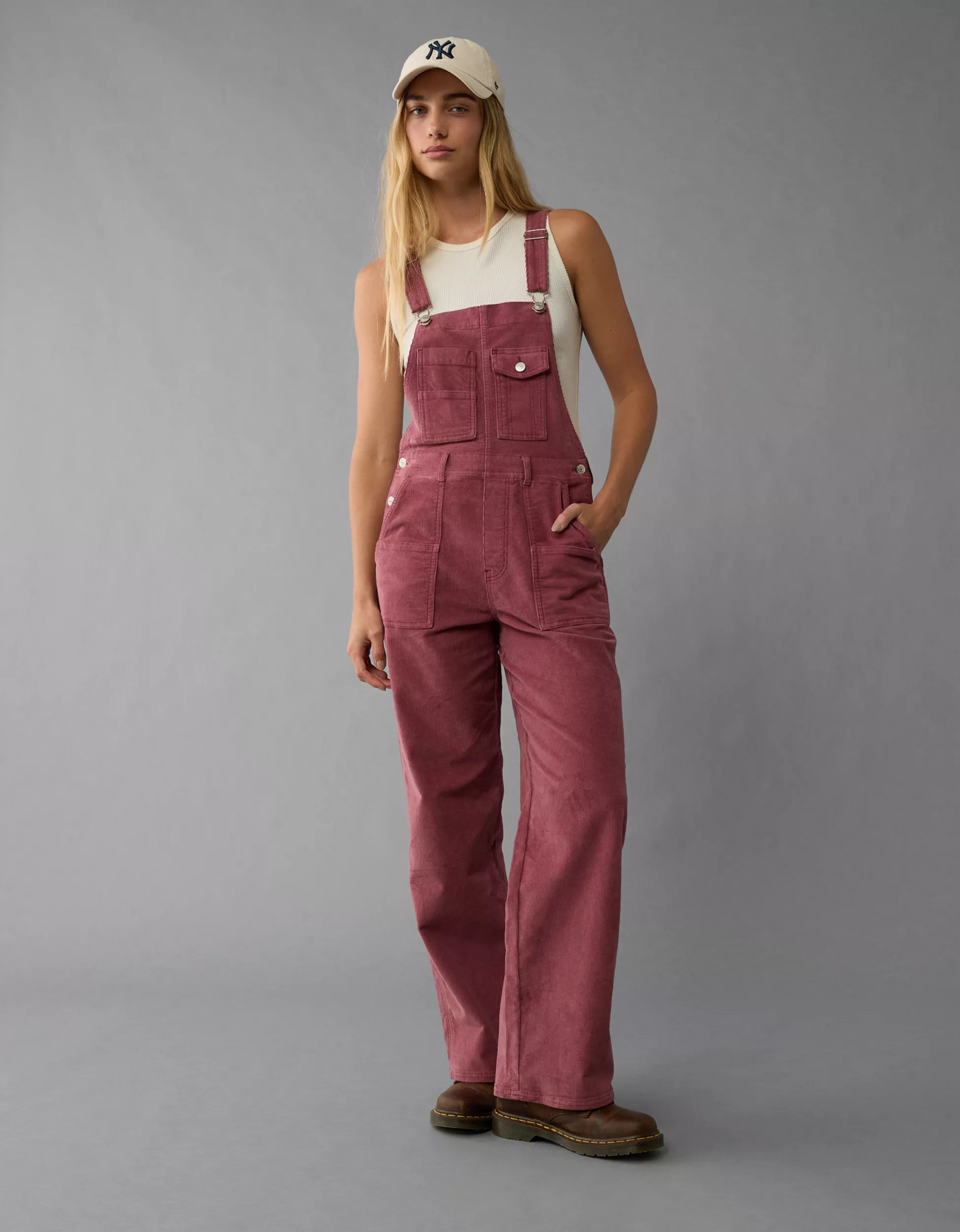 AE Stovepipe Corduroy Overall | American Eagle Outfitters (US & CA)
