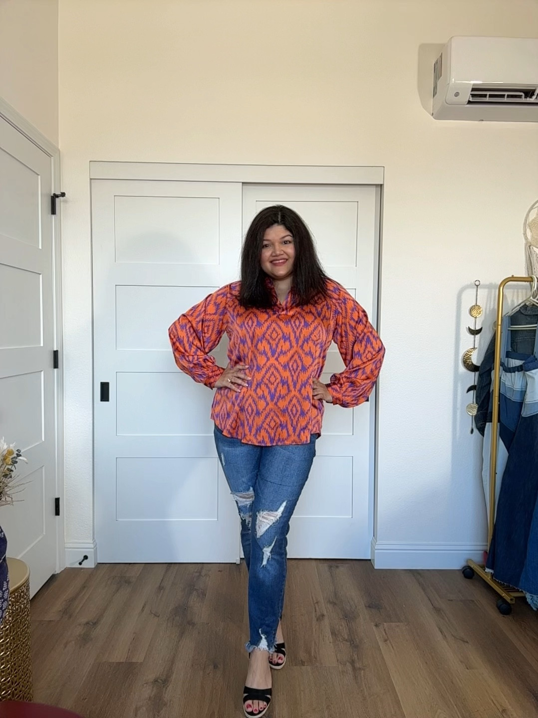 Plus size women’s top and jeans 

#LTKplussize #LTKcurves #LTKmodest