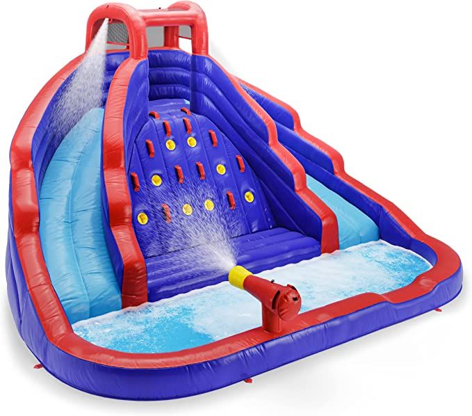 Inflatable Water Slide - Inflatable Water Slides for Kids Backyard | Water Bounce House Waterslid... | Amazon (US)