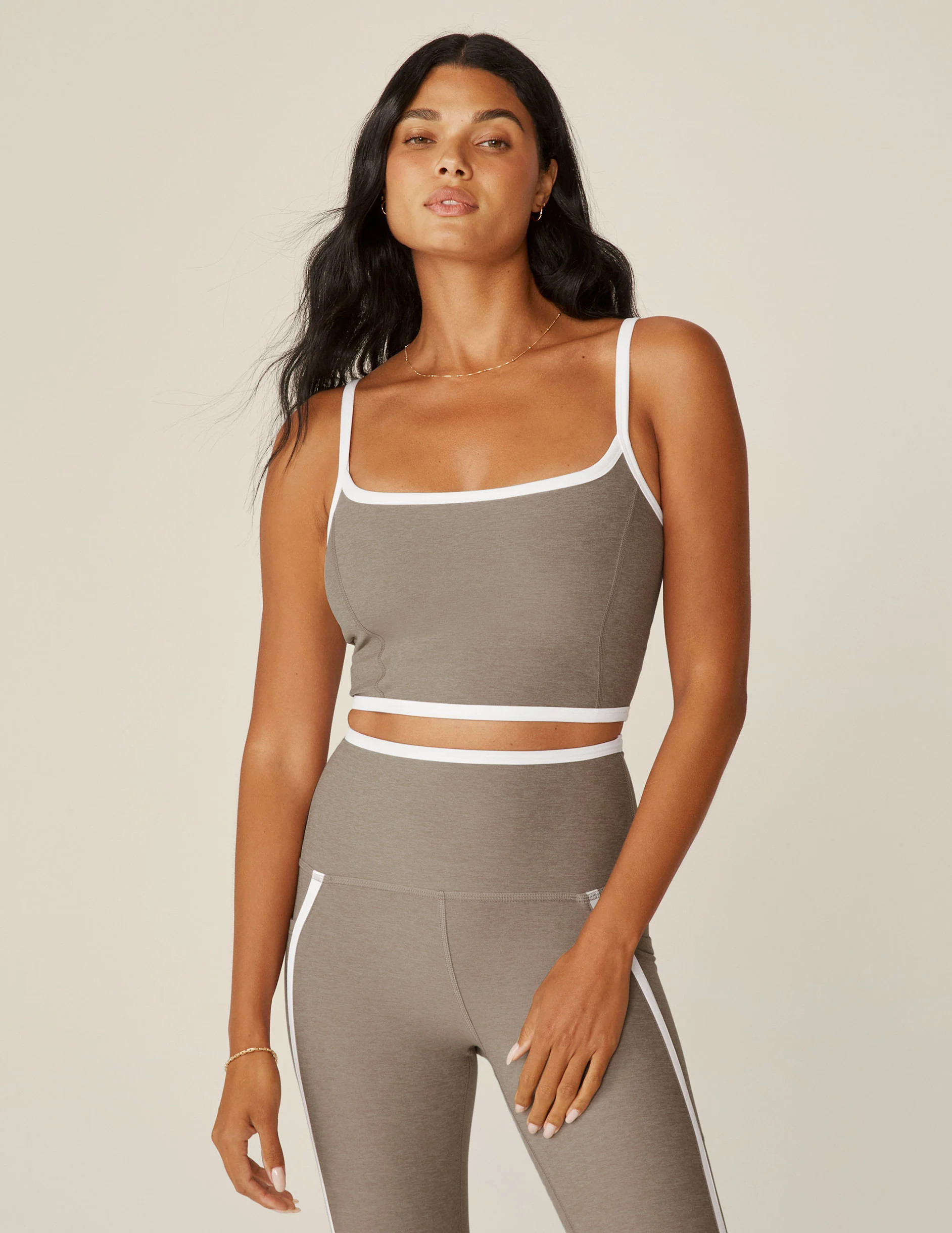 Spacedye New Moves High Cropped Tank | Beyond Yoga | Beyond Yoga