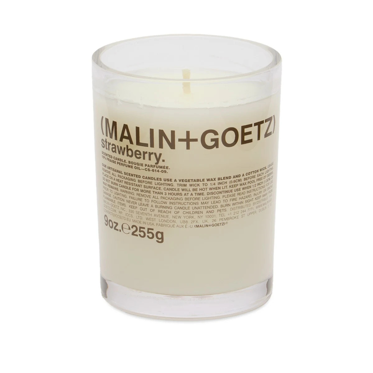 Malin + Goetz Strawberry Candle | END. Clothing