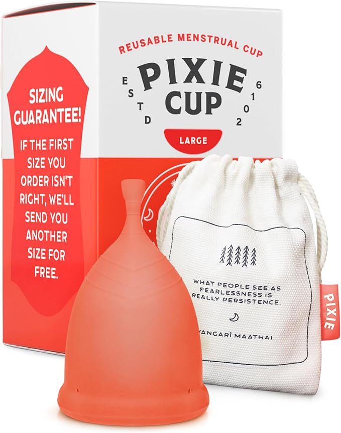 Pixie Menstrual Cup - No Metals or Toxins - 100% Medical-Grade Silicone - Ranked 1 for The Most S... | Amazon (US)