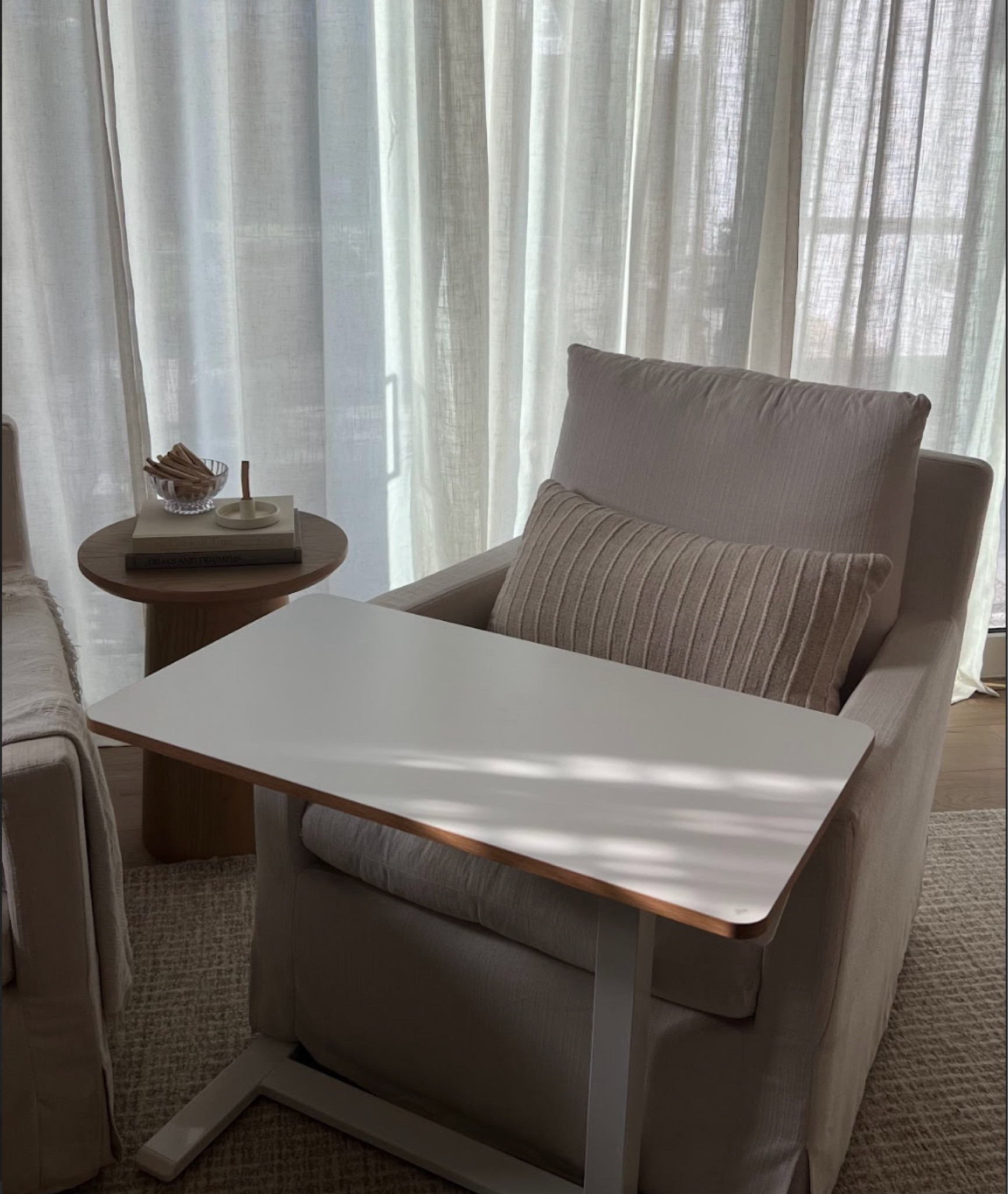 Love using this Flexispot portable adjustable desk because I can work from any spot in my house!


Neutral home, chic, coastal style, summer home, European style, minimalistic style, white curtains, standing desk, adjustable desk, mobile desk 

#LTKStyleTip #LTKHome #LTKFindsUnder100