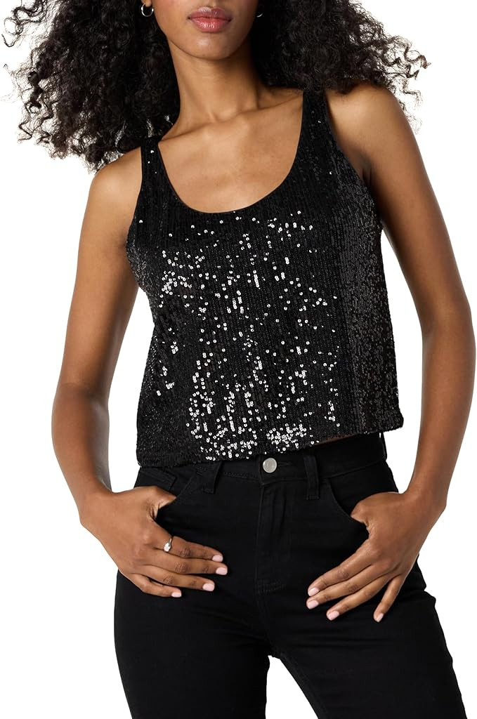 The Drop Women's Risa Sequin Cami | Amazon (US)
