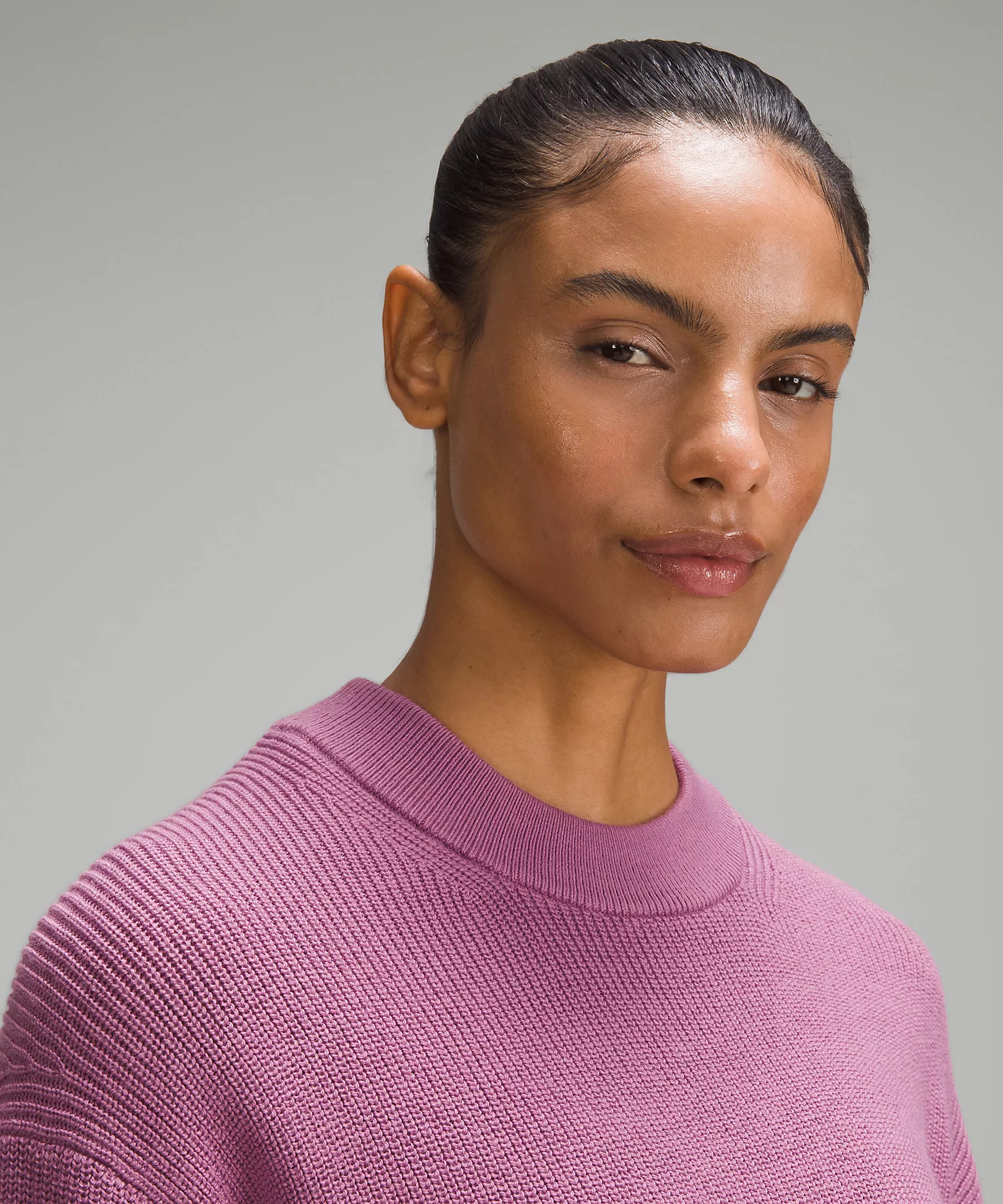 Merino Wool-Blend Ribbed Crewneck Sweater | Women's Hoodies & Sweatshirts | lululemon | Lululemon (US)