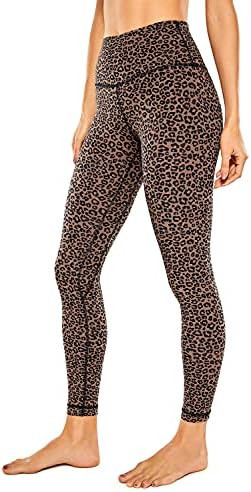 CRZ YOGA Women Naked Feeling Yoga Pants 25 Inches - 7/8 High Waisted Workout Leggings | Amazon (US)