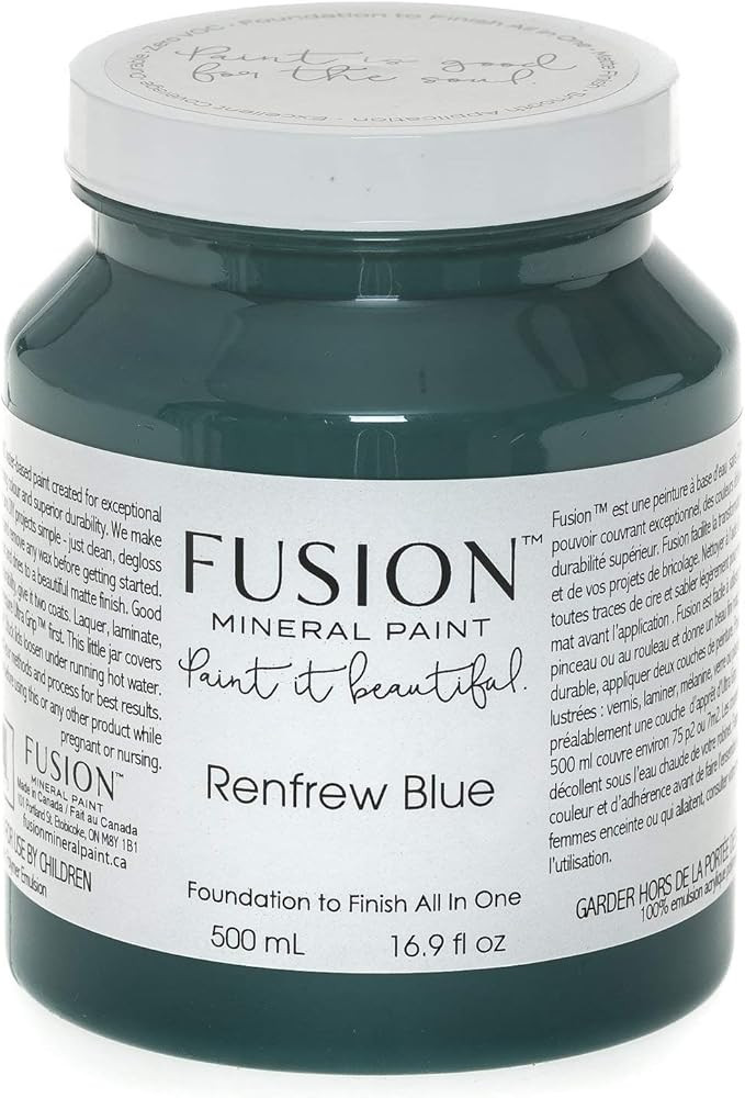 Fusion Mineral Paint 500 ml Renfrew Blue | Amazon (US)