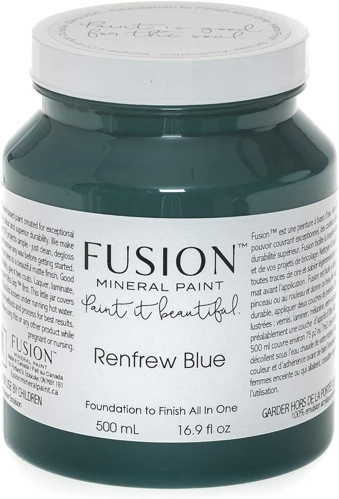 Fusion Mineral Paint 500 ml Renfrew Blue | Amazon (US)