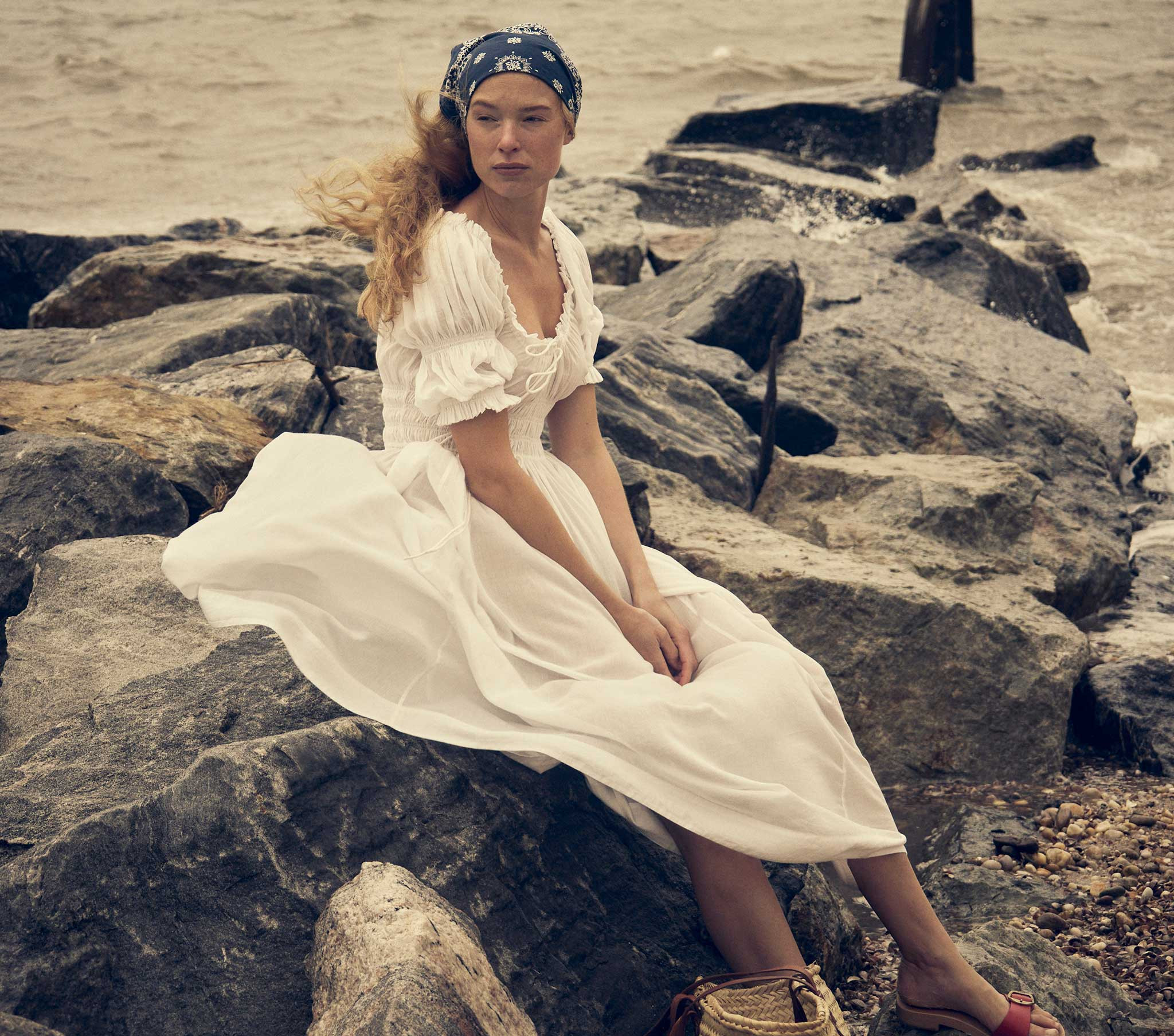 Ischia Dress - Salt | DÔEN | DOEN