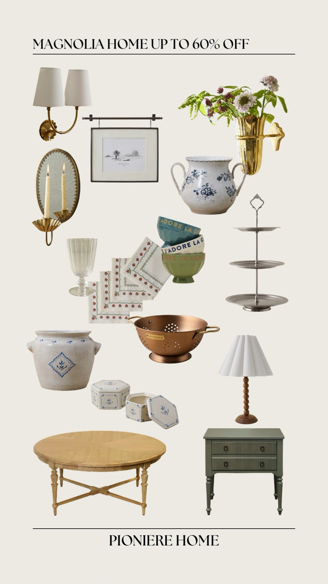 Magnolia home up to 60% off sale. Vintage inspired home finds, kitchen decor, wood coffee table, home decor, affordable home finds

#LTKSeasonal #LTKHome #LTKSaleAlert