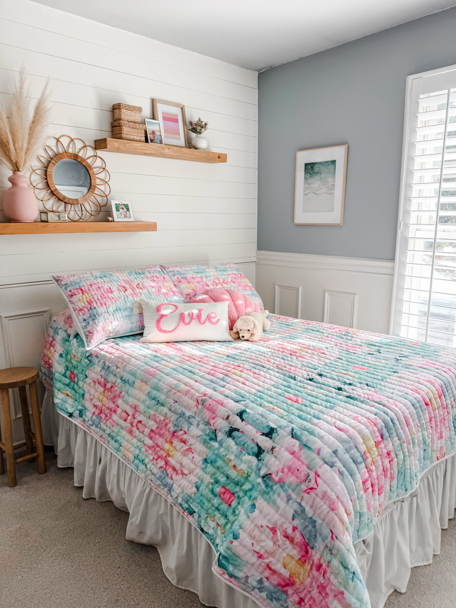 Teen Girl Bedroom Decor

Pottery Barn Teen Malibu Quilt & Sham
Sleeping Pillow 
Accent pillow
Pink shell pillow
Monogrammed pillow
Personalized pillow
Throw pillow
Floating shelves
Drink table 
Night table
Shelf decor
Wall decor
Coastal bedroom decor
Teen girl bedding
Bed skirt 
Light wood frame
Coastal wall art
Bedroom decor 

#LTKHome #LTKKids #LTKStyleTip