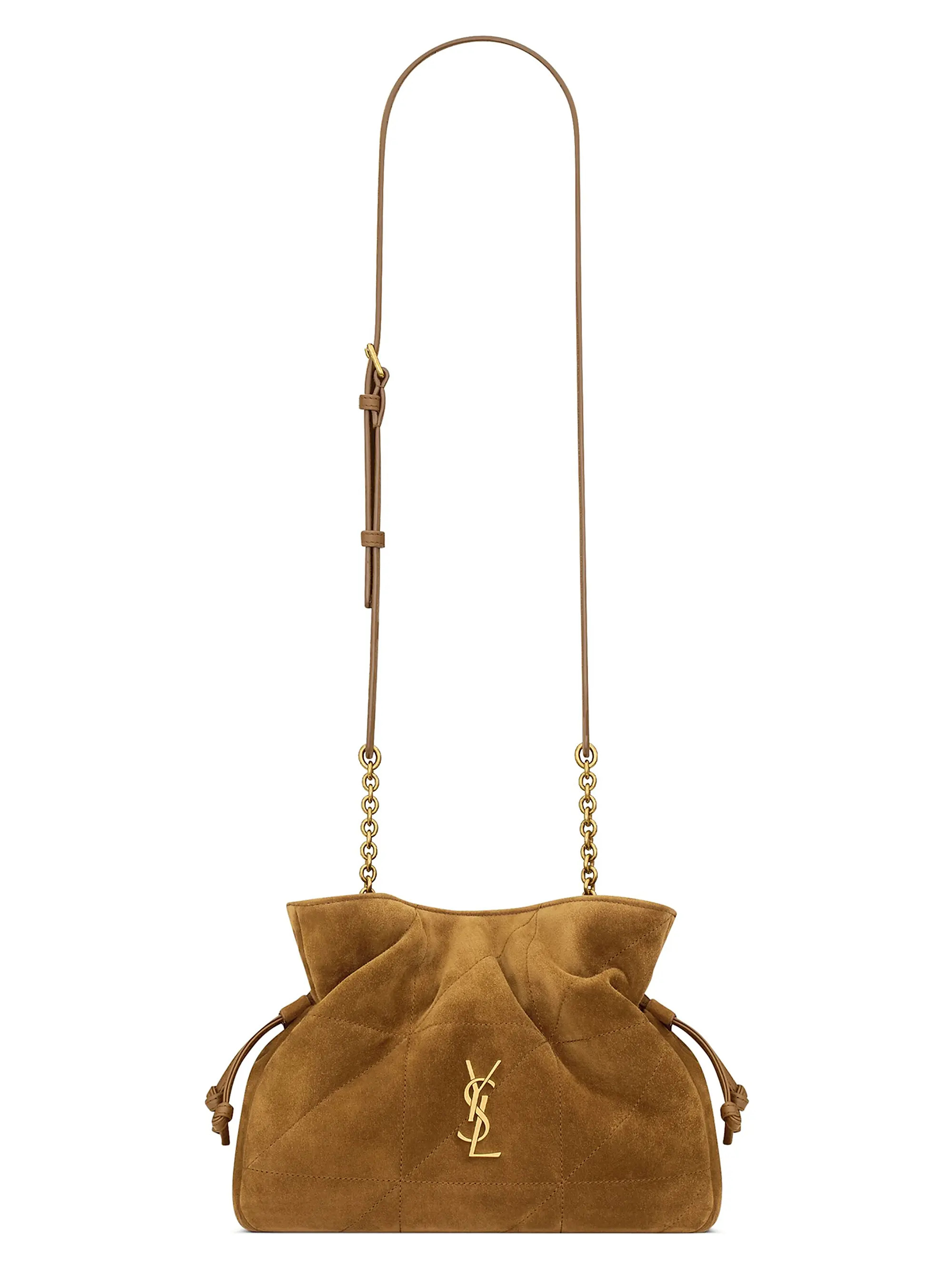 Saint Laurent Jamie Shoulder Bag in Suede Leather | Saks Fifth Avenue | Saks Fifth Avenue