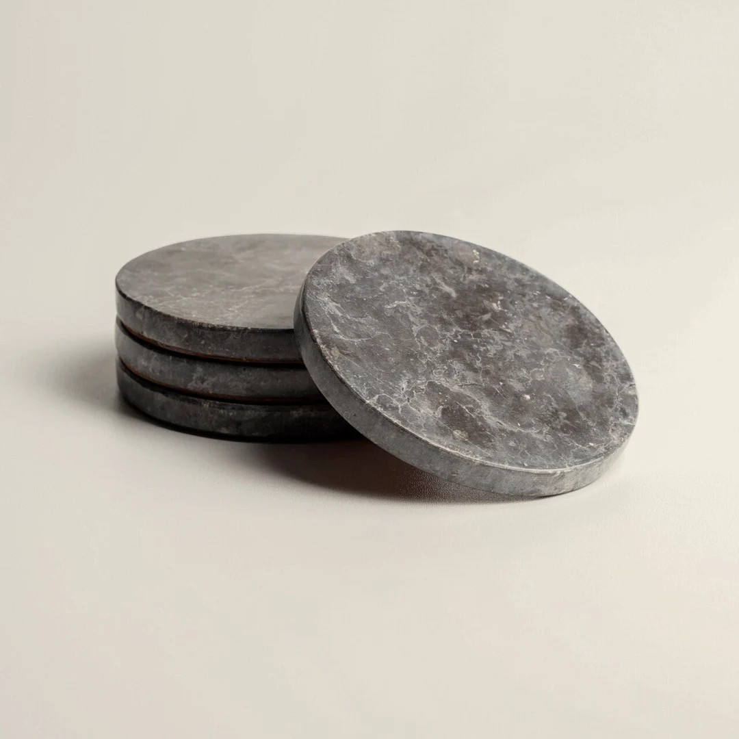 Marble Coaster Set set of 4 - Etsy | Etsy (US)