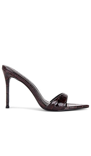 Kaia 100 Slipper in Exotic Burgundy | Revolve Clothing (Global)